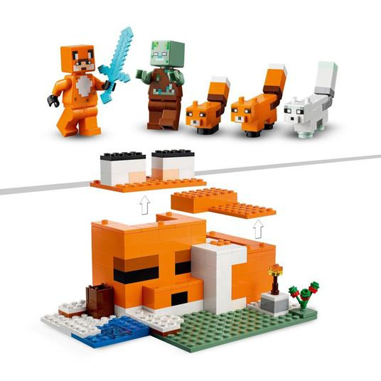 Il Capanno Della Volpe Minecraft Lego - Foto 2