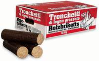 Tronchetto In Legno Di Faggio Pressato Alta Resa Calorica Kg.12 Tronchetto In Legno Di Faggio Pressato Alta Resa Calorica Kg.12