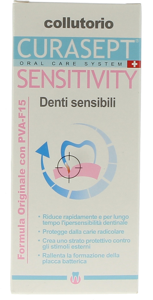 Collutorio Denti Sensibili Sensitivity Curasept