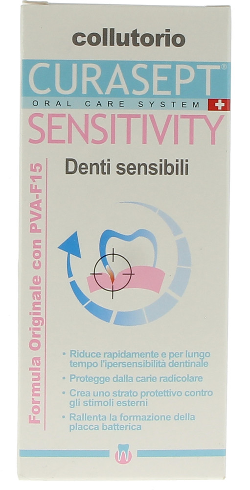 Collutorio Denti Sensibili Sensitivity Curasept - Foto 1
