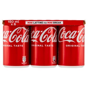 Coca Cola 6 Lattine Da Cl.15