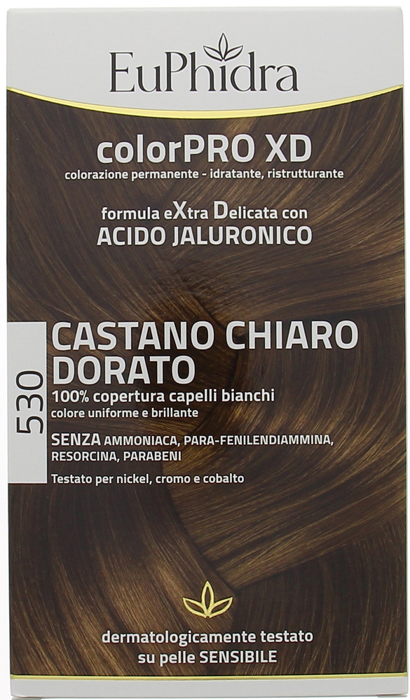 Tinta Capelli Colorpro Xd N.530 Castano Chiaro/Dorato Euphidra