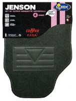 Set 4 Tappetini Per Auto In Moquette Velluto Jenson Set 4 Tappetini Per Auto In Moquette Velluto Jenson
