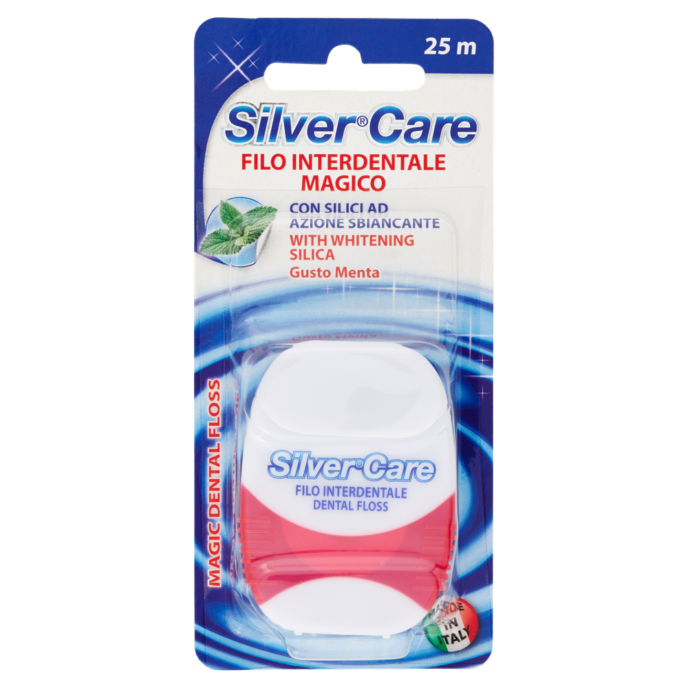 Filo Interdentale Silver Care 25 Metri - Foto 1