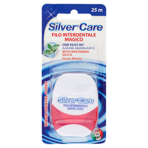 Filo Interdentale Silver Care 25 Metri - Foto 1