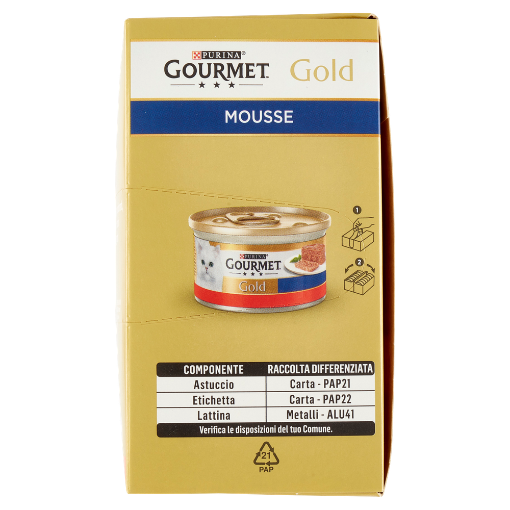 Alimento Umido Per Gatti Gourmet Gold Mousse  Conf. Da 12 - Foto 2