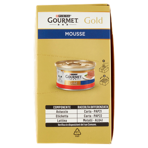 Alimento Umido Per Gatti Gourmet Gold Mousse  Conf. Da 12 - Foto 2