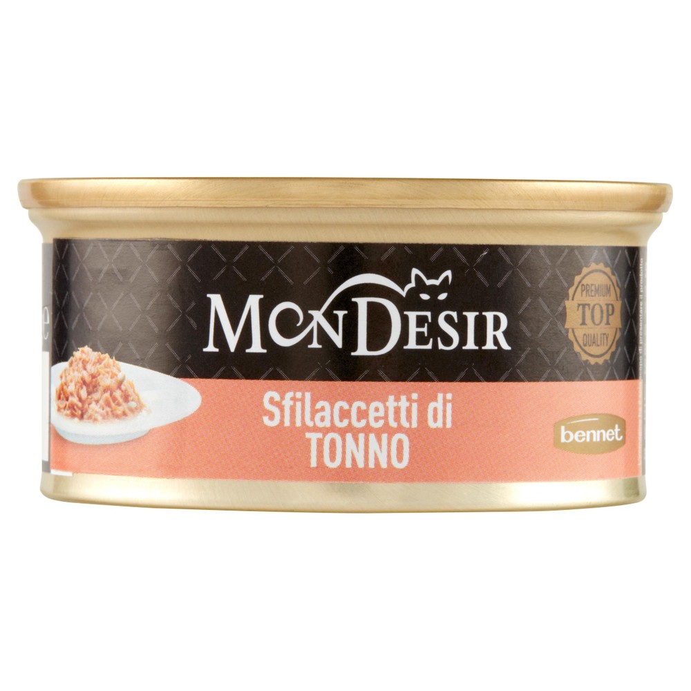 Sfilaccetti Gatti Naturale Tonno Mon Desir Plus Bennet - Foto 1