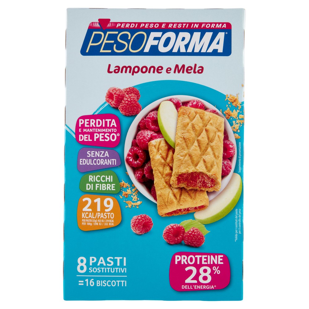 Biscotti Lampone E Mela Pesoforma - Foto 1