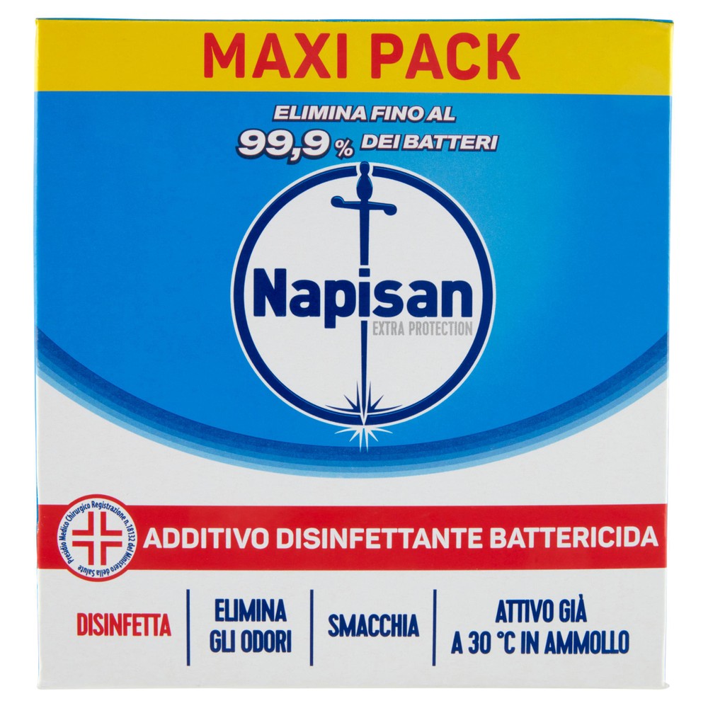 Additivo Disinfettante Battericida Per Lavatrice In Polvere Napisan - Foto 1