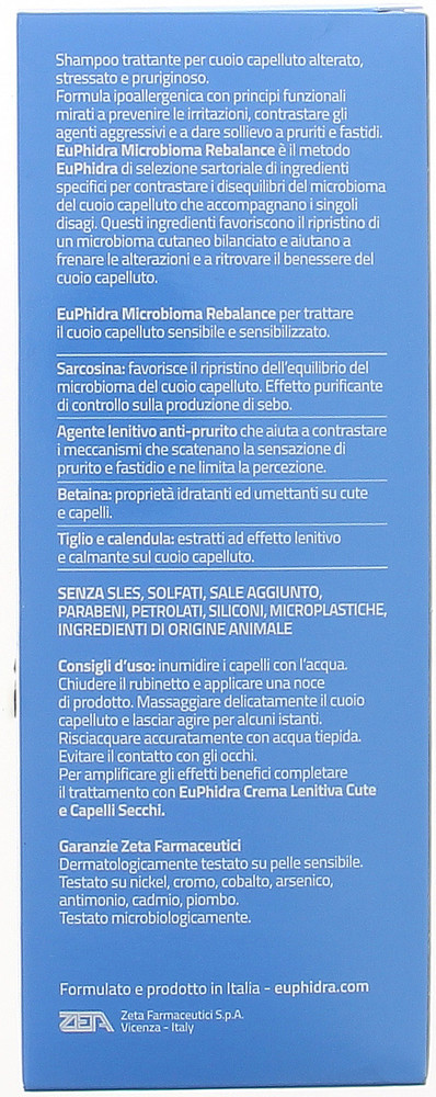 Shampoo Per Cute Sensibile Euphidra - Foto 2