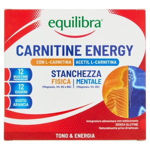 Equilibra Carnitine Energy Bustine Monodose 12 X 6,5 G - Foto 1