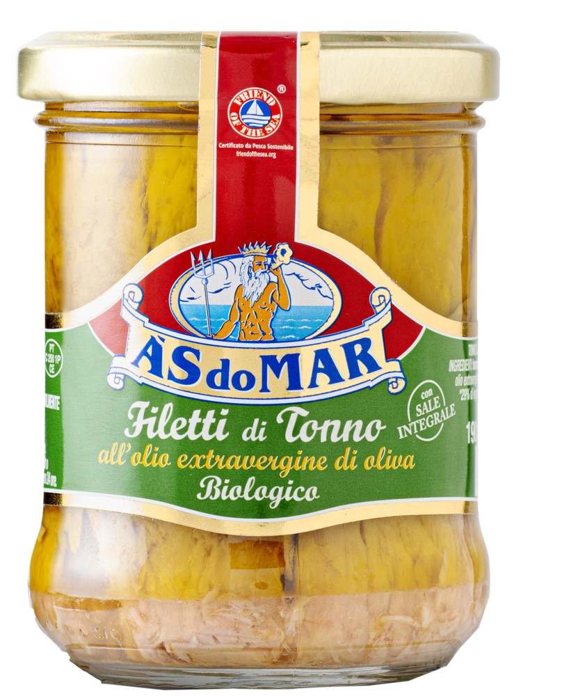 Filetto Di Tonno All'olio Extravergine Biologico Asdomar - Foto 1
