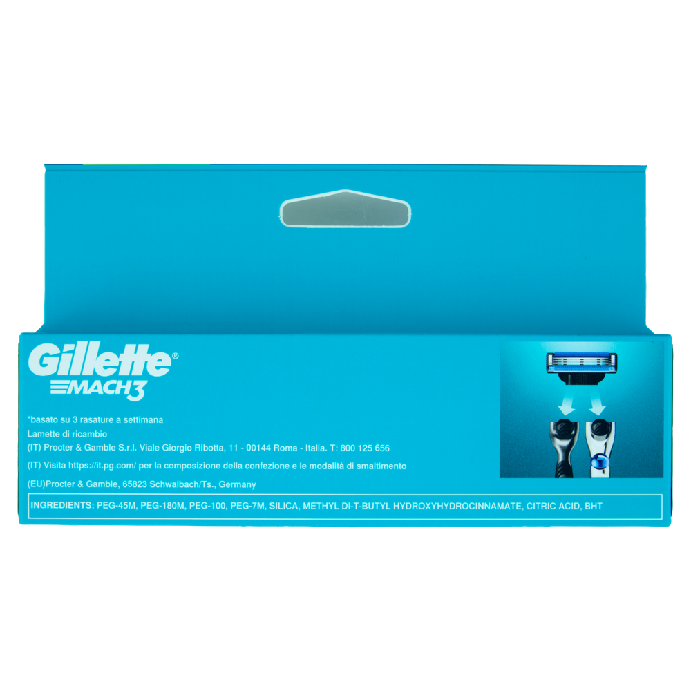 7 Ricariche Lame Mach3 Gillette - Foto 3