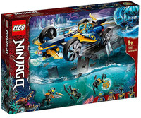 Bolide Subacqueo Dei Ninja Lego Ninjago 8+ Bolide Subacqueo Dei Ninja Lego Ninjago 8+