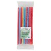 50 Cannucce Compostabili Colorate