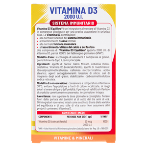 Vitamina D3 Compresse Equilibra - Foto 3