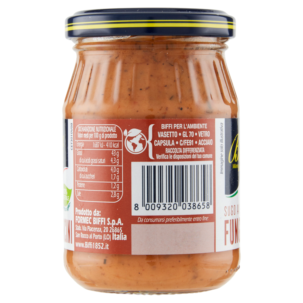 Sugo Ai Funghi Porcini Biffi - Foto 2