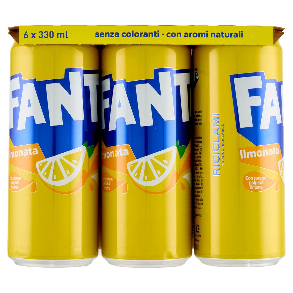 Fanta Limonata 330x6 - Foto 3