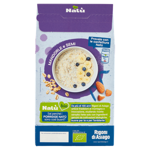 Porridge Natù Mandorle E Semi Bio Senza Zuccheri Rigoni Di Asiago - Foto 3