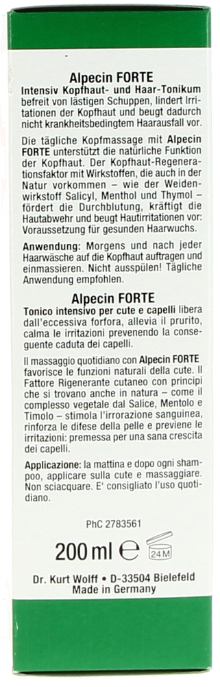 Tonico Intensivo Alpecina Forte - Foto 2