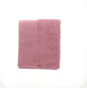 Asciugamano Spugna Cm60x110 Bordo A Rilievo Rosa Casa Premium