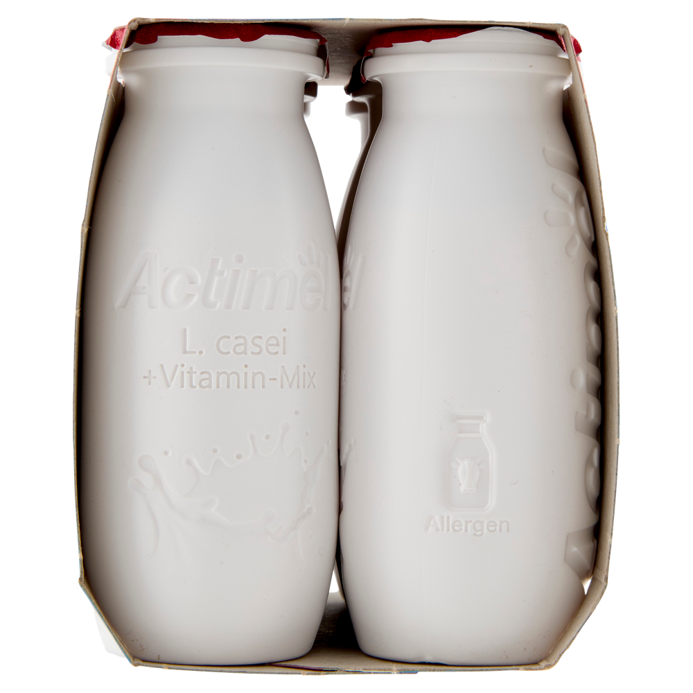 Yogurt Da Bere Ricco Di Vitamine Alla Fragola 6x100ml Actimel - Foto 2