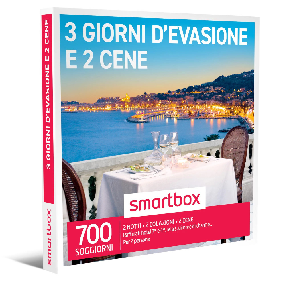 Cofanetto Smartbox 3 Giorni D'evasione E 2 Cene - Foto 1