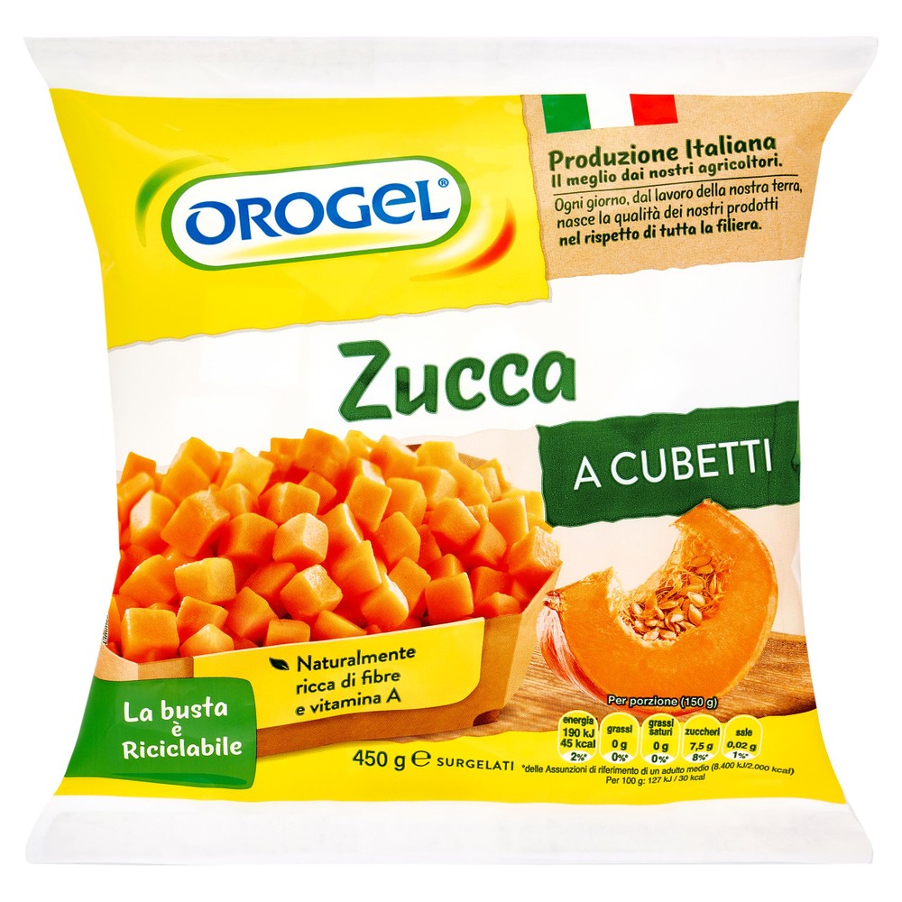 Zucca A Cubetti Orogel