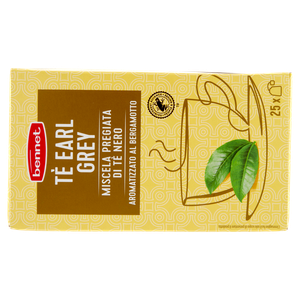 Tè Nero Earl Grey Aromatizzato Al Bergamotto 25x2g Bennet - Foto 3