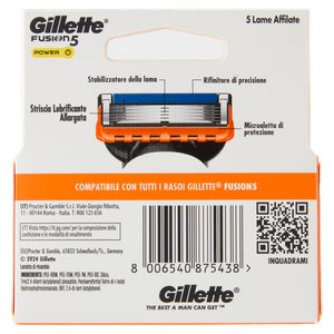 Ricarica 4 Lame Gillette Fusion5 Power - Foto 3