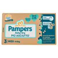 Pampers Quadripack Dry Midi Pampers Quadripack Dry Midi