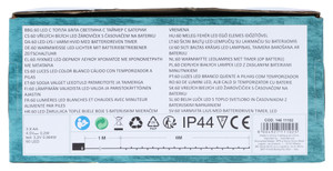 60 Minilucciole Led Bianco Caldo A Batteria Mt6 - Foto 2