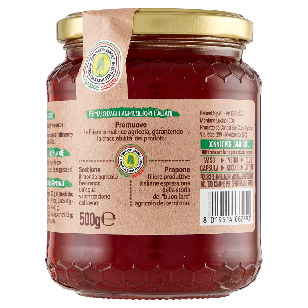 Miele Di Castagno Del Piemonte Filiera Valore Bennet - Foto 3