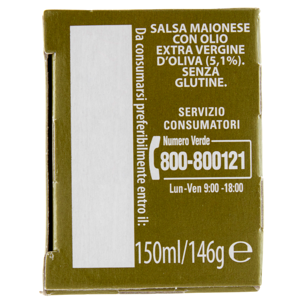 Maionese Raffinata Con Olio Evo Senza Glutine Calvé - Foto 2