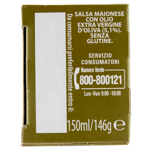 Maionese Raffinata Con Olio Evo Senza Glutine Calvé - Foto 2