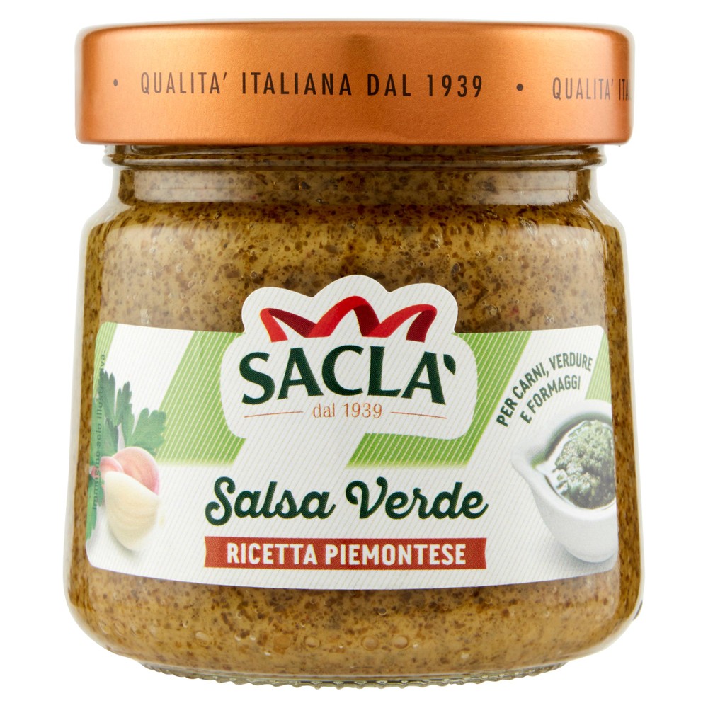 Salsa Verde A Base Di Prezzemolo Sacla' - Foto 1