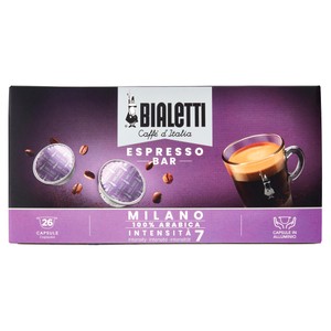 Caffè D'italia Espresso Bar Milano Capsule 26pz Bialetti - Foto 1