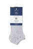 Minicalze Donna 39/41 Grigio Melange Conf Da 3 Timeless