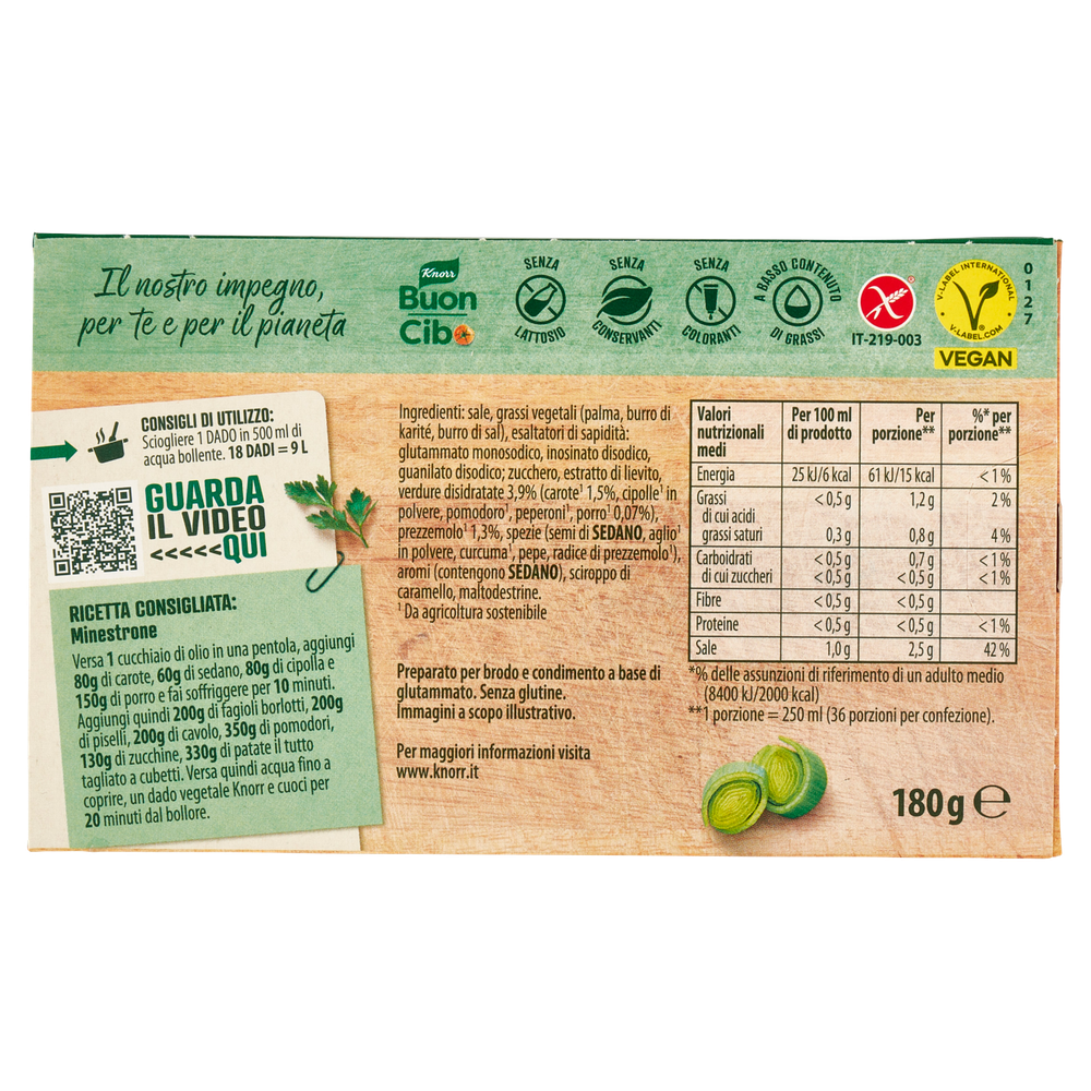 Dado Vegetale 18 Pezzi Knorr - Foto 3
