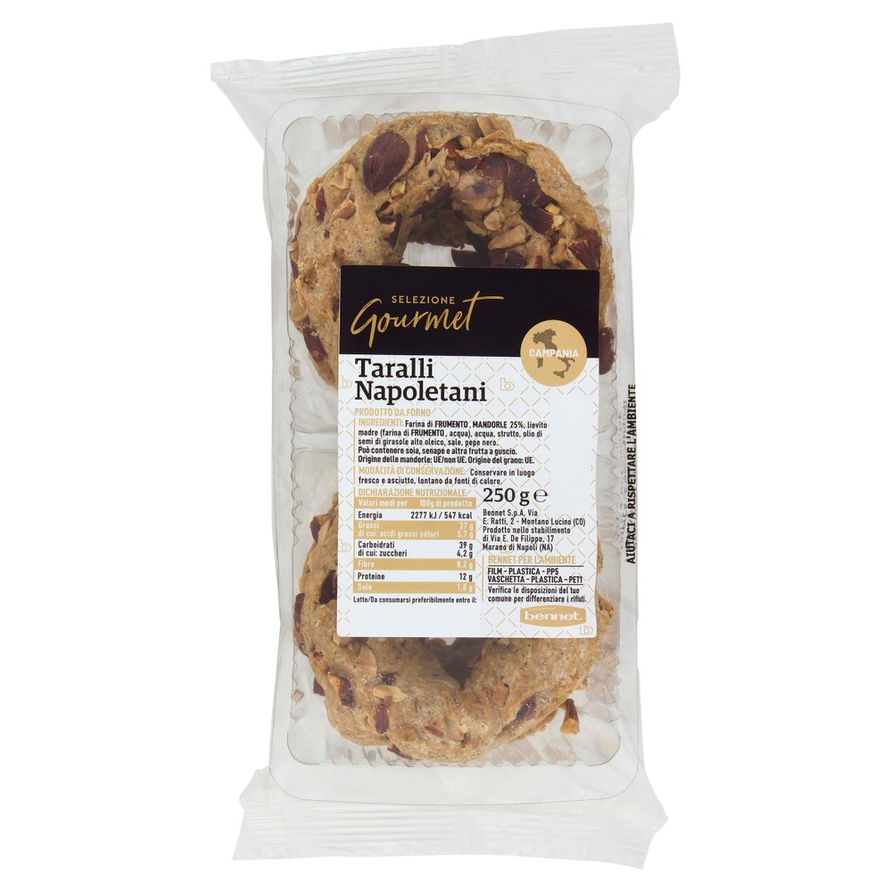 Taralli Napoletani Selezione Gourmet Bennet - Foto 1