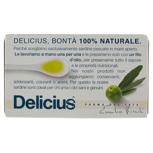 Filetti Di Sardina In Olio D'oliva Delicius - Foto 3