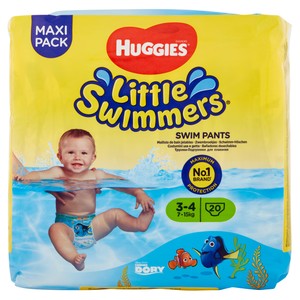 Pannolini Huggies Swimmers Taglia 3-4 - Foto 1