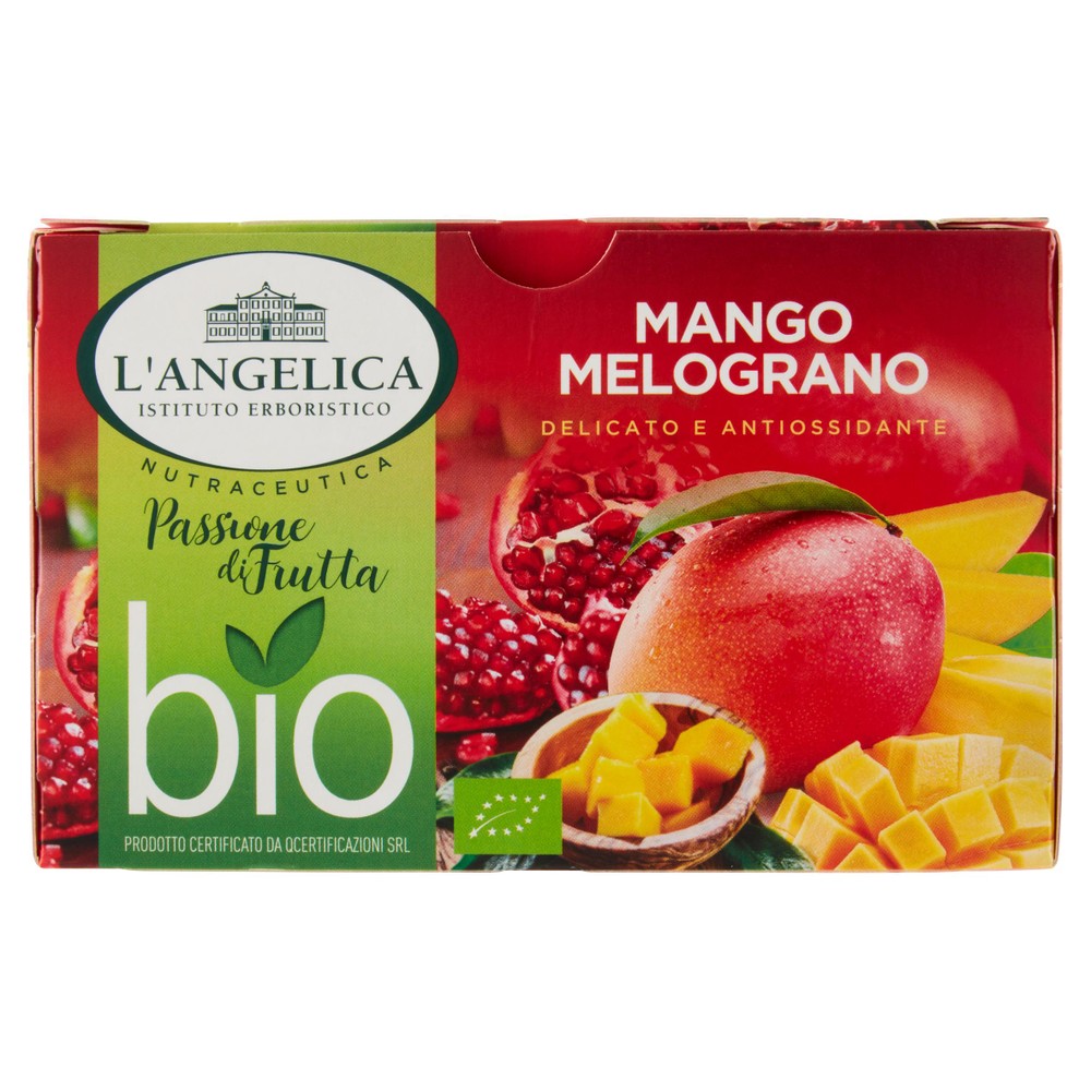 Infuso Passione Di Mango E Melograno Bio 15x1,8g L'angelica - Foto 1