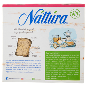 Fette Biscottate Integrali Senza Zuccheri Aggiunti Nattura - Foto 3