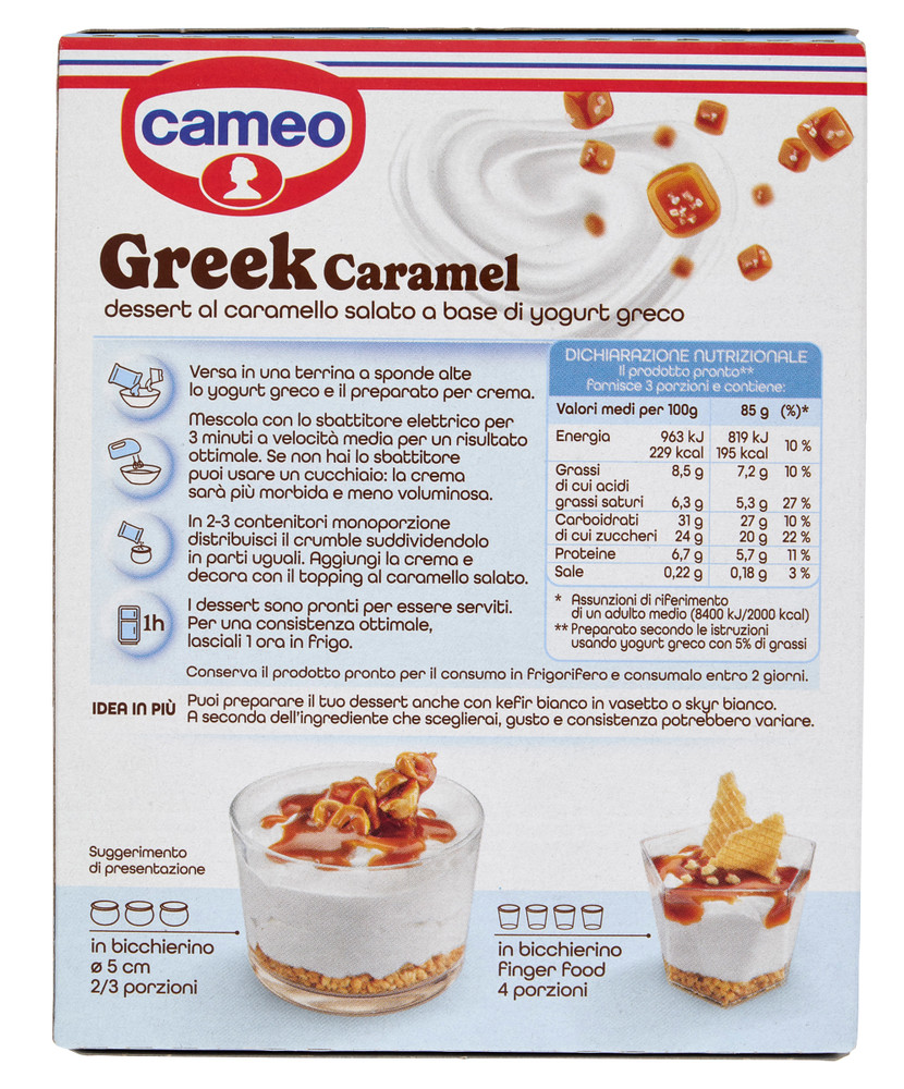 Preparato Greek Caramel Cameo - Foto 3