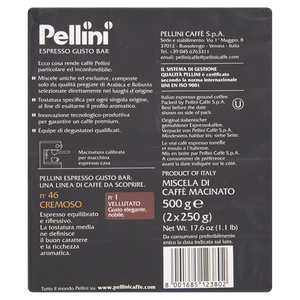 Caffè Macinato Espresso Cremoso Gusto Bar Pellini - Foto 3