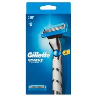 Rasoio - 2 Lame Mach3 Turbo Gillette Rasoio - 2 Lame Mach3 Turbo Gillette