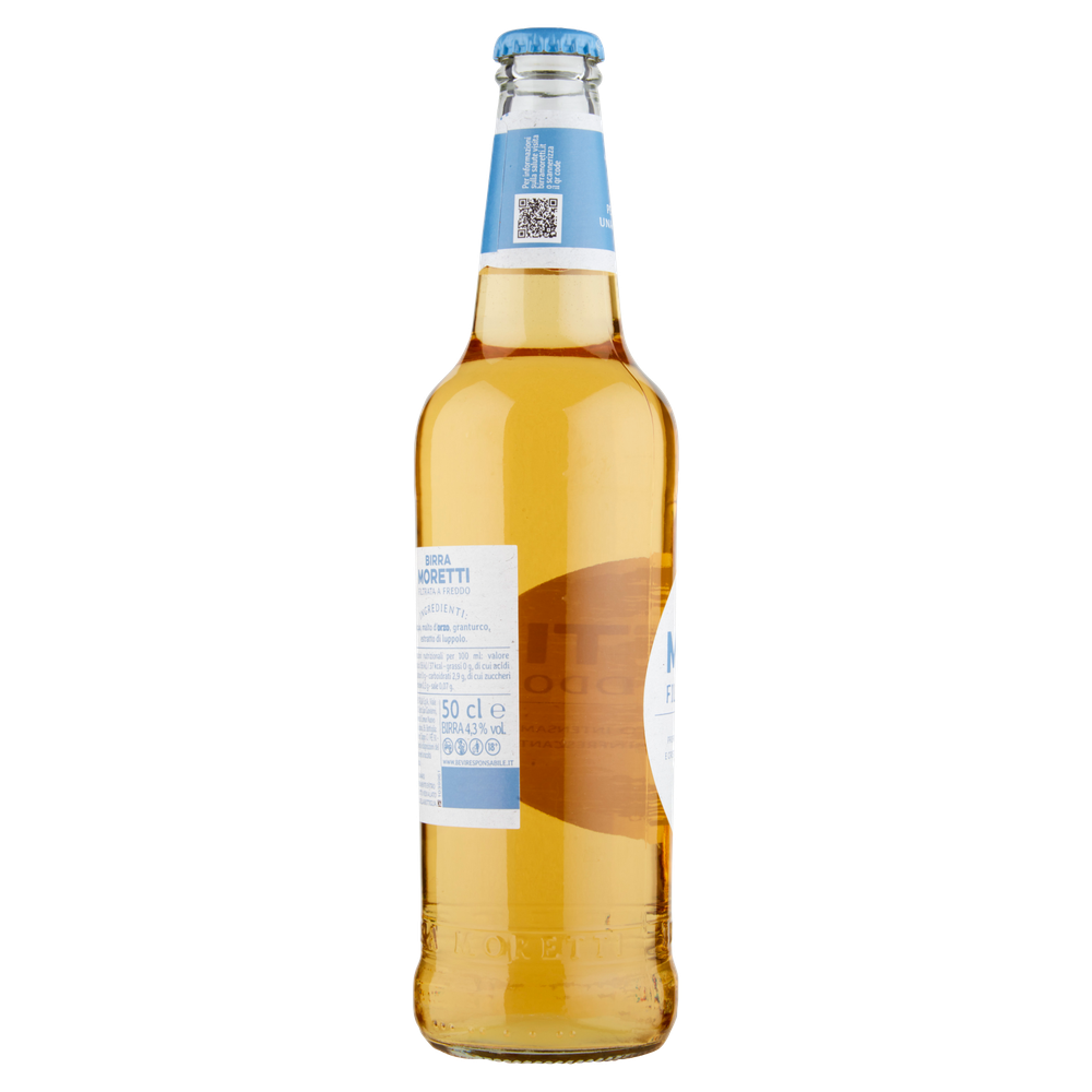Birra Filtrata A Freddo In Vetro Moretti - Foto 2