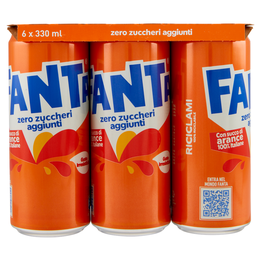 Fanta Zero 6 Lattine Da Cl.33 - Foto 3